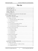 KẾ TOÁN vốn BẰNG TIỀN và các KHOẢN PHẢI THU tại CÔNG TY CP XĂNG dầu dầu KHÍ VĨNH LONG