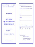 Những thay đổi điện sinh lý thần kinh cơ trên bệnh nhân hồi sức (TT)