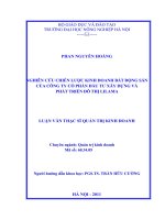 nghiên cứu chiến lược kinh doanh bất động sản của công ty cổ phần đầu tư xây dựng và phát triển đô thị lilama