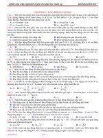 1000 Câu trắc nghiệm HSG Vật lý