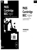 pass bec higher workbook with answer key
