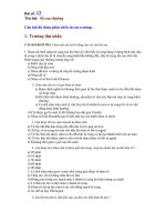 Trắc nghiệm số rau thường