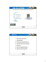 TÀI LIỆU biến tần altivar