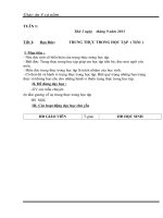 giáo án trọn bộ lớp 4 hay