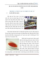 dự án xây DỰNG cơ sở sản XUẤT nước mắm KHANH NAM