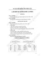 ĐỀ KIỂM TRA địa lý 10 (cơ bản)