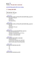 Vấn đề mãn kinh và tiền mãn kinh