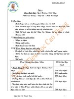 Giáo án âm nhạc lớp 1 hay