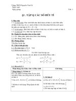 giáo án dai so 7 cả năm mới hai cột