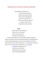 Bình giảng đoạn thơ sau trong bài thơ tây tiến của quang dũng2