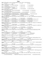 bài tập hóa hữu cơ ôn thi đại học 12