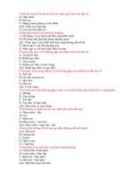 Trắc nghiệm về loét sinh dục