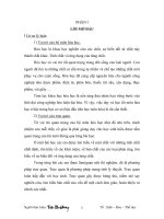 skkn một số vấn đề cần lưu ý khi làm thí nghiệm và việc sử dụng trắc nghiệm trong thí nghiệm