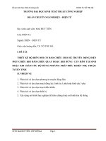 THIẾT kế bộ BIẾN đổi có đảo CHIỀU CHO hệ TRUYỀN ĐỘNG điện một CHIỀU KHI đảo CHIỀU QUAY HOẶC KHI DỪNG  cần hãm tái SINH HOẶC KHI GIẢM tốc độ DÙNG PHƯƠNG PHÁP điều KHIỂN PHỤ THUỘC TUYẾN TÍNH