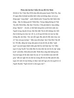 Phân tích bài thơ chiều tối của hồ chí minh