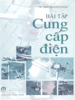 bài tập cung cấp điện - trần quang khánh