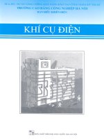 khí cụ điện - nhiều tác giả