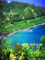 bài giảng hóa sinh xúc tác sinh học