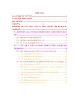 Phát triển CNHT trong ngành ô tô tại việt nam