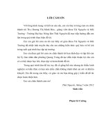 Đánh giá công tác quản lý nhà nước về môi trường tại phường quang trung   thành phố thái nguyên giai đoạn 2008   2012