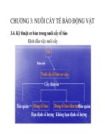 Chương 3 Nuôi cấy tế bào động vật phần 2 TS. Đặng Đức Long