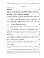 giải pháp nâng cao hiệu quả áp dụng quy trình 1171 tại chi cục hải quan cửa khẩu sân bay quốc tế nội bài