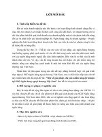 Một số giải pháp chủ yếu nhằm tăng lợi nhuận tại SGD Ngân hàng ngoại thương Việt Nam