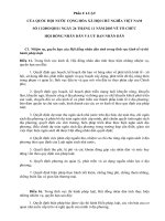 Câu hỏi ôn thi công chức