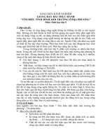 Sáng kiến kinh nghiệm dạy bài thực hành Sinh 9