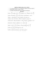 Hệ thống các công thức toán và bài tập đi kèm