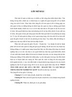 Phân tích mối quan hệ giữa chi phí doanh thu và lợi nhuận