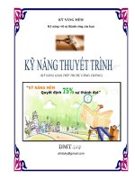Kỹ năng thuyết trình 1