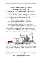 CƠ SỞ CỦA TỐI ƯU HÓA MẠNG THÔNGTIN DI ĐỘNG GSM Ở VIỆT NAM