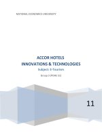 accor hotels innovations technologies