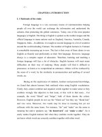 which are common used in intermediate – level english learners. and then, thesis concludes a range of verb – adverb collocations