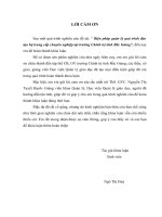 biện pháp quản lý quá trình đào tạo hệ trung cấp chuyên nghiệp tại trường chính trị tỉnh bắc giang