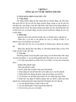 tổng quan về hệ thông phanh