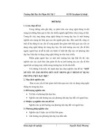Một số yếu tố ảnh hưởng đến mắt trong quá trình sử dụng phương tiện dạy học
