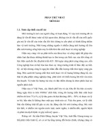 Đánh giá hiện trạng công tác quản lý, xử lý rác thải sinh hoạt tại thị trấn bích động, huyện việt yên – bắc giang giai đoạn 2010   2011