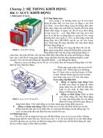 Bài 1 Ắc quy khởi động