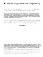 Kể diễn cảm truyện sự tích bánh trưng bành dày - văn mẫu