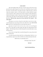 Đánh giá thực trạng nước thải tại thành phố Thái NguyênTỉnh Thái Nguyên