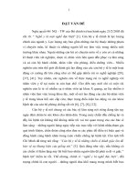 thực trạng những rủi ro nghề nghiệp của các bác sỹ lâm sàng ở hà nội năm 2011 và một số yếu tố liên quan