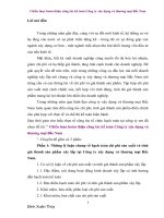 Chiến lược hoàn thiện công tác kế toán công ty xây dựng và thương mại bắc nam