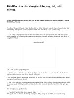 Kể diễn cảm câu chuyện chân, tay, tai, mắt, miệng. - văn mẫu