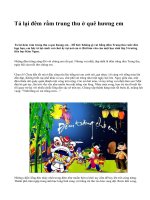 Tả lại đêm rằm trung thu ở quê hương em - văn mẫu