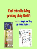 Khai thác dầu bằng phương pháp gaslift
