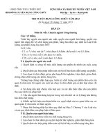 Đề thi và đáp án thi tuyển công chức chuyên ngành Công thương tỉnh Thừa Thiên Huế