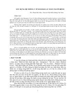 Báo cáo khoa học xây dựng hệ thống y tế đảm bảo an toàn người bệnh