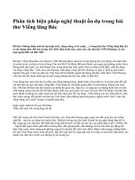 Phân tích biện pháp nghệ thuật ẩn dụ trong bài thơ Viếng lăng Bác - văn mẫu